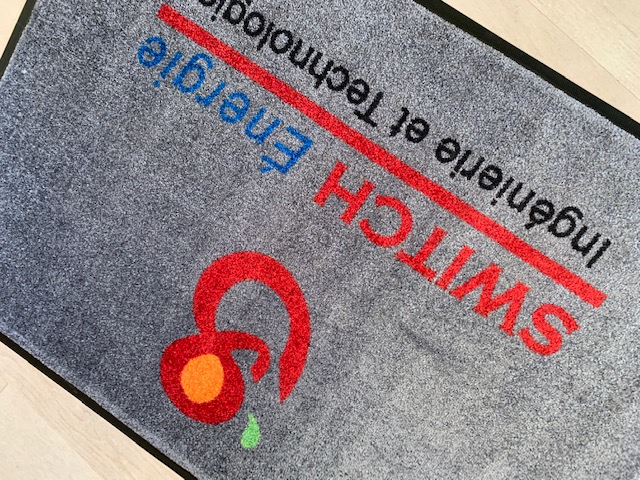 Tapis personnalisé Switch Énergie