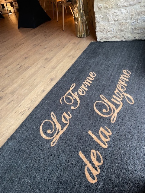 Tapis coco personnalisé La Ferme de la Luzerne