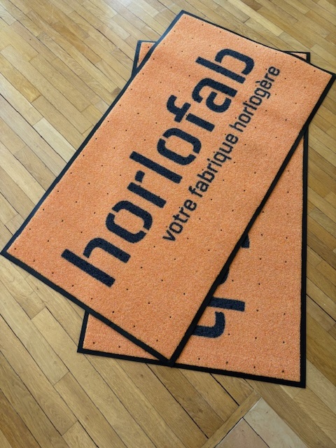Tapis personnalisé Horlofab